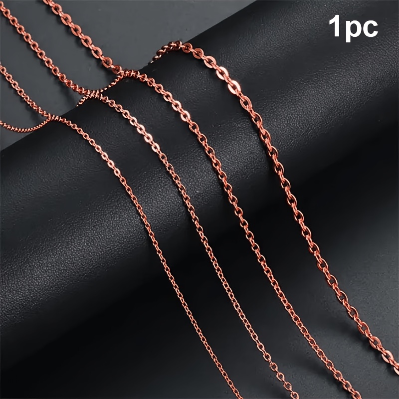 Women's CLORI CHEN Rose Golden Chain Necklace